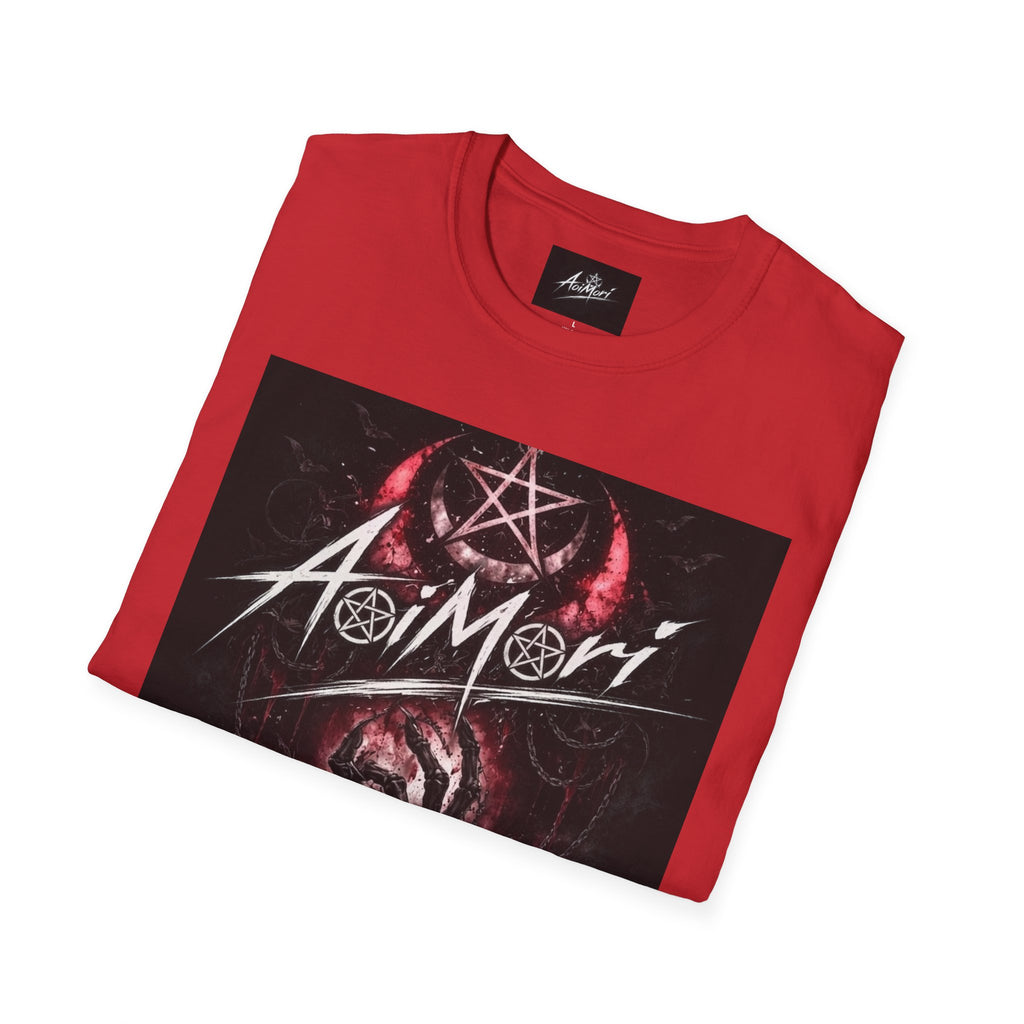 Aoimori Dark Skull Pentagram Graphic Tee