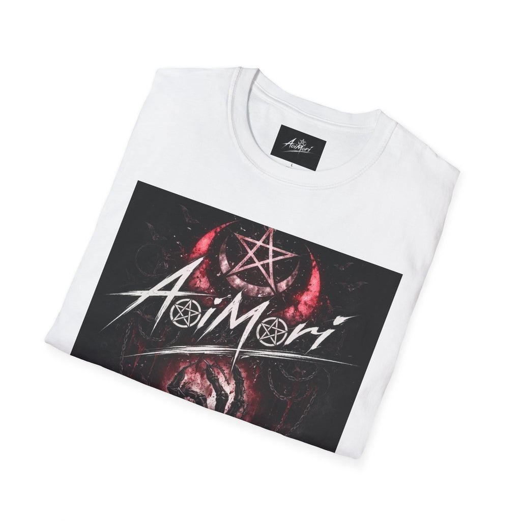 Aoimori Dark Skull Pentagram Graphic Tee