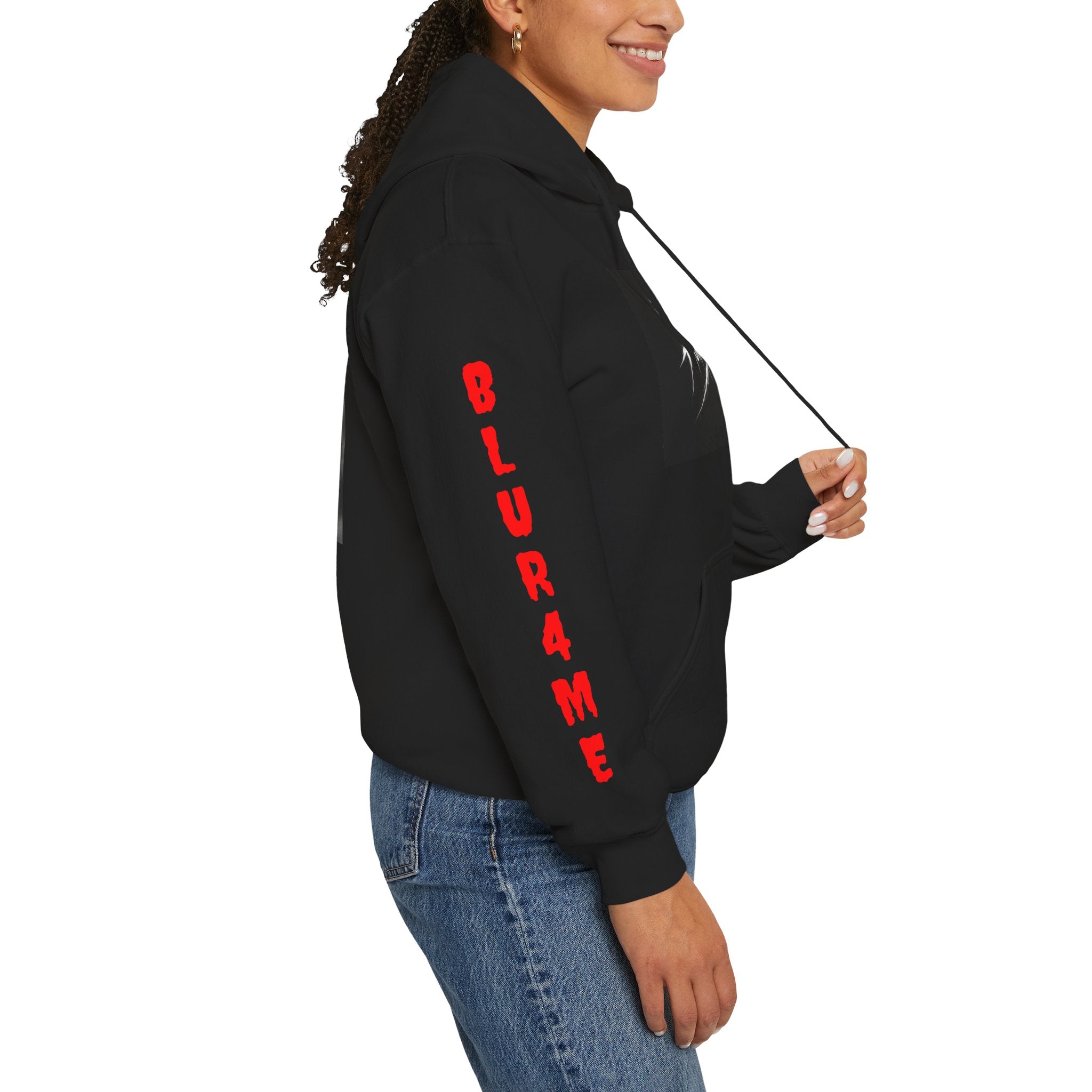 Aoimori "Blur 4 Me" Graphic Hoodie
