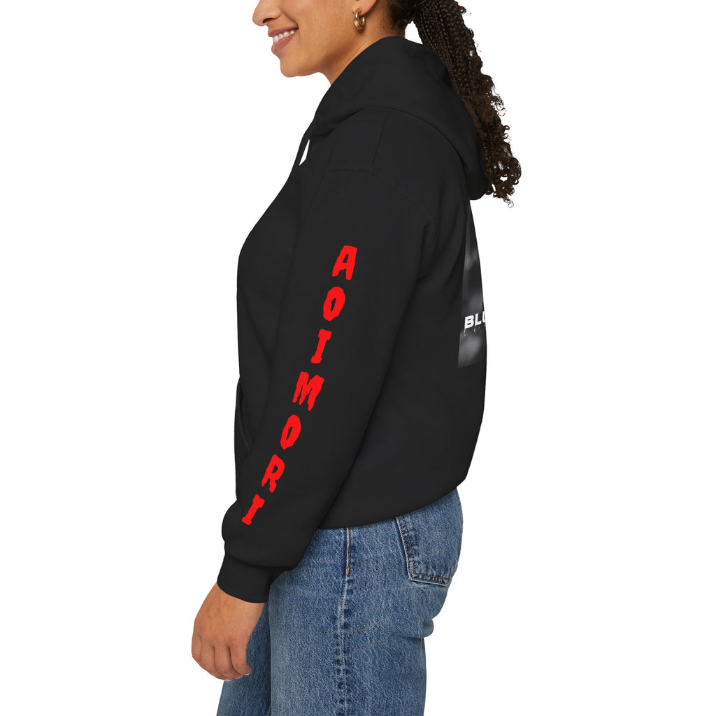 Aoimori "Blur 4 Me" Graphic Hoodie